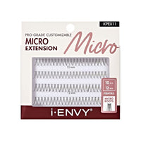 Thumbnail for i-ENVY Pro-Grade Customizable Micro Extension – 10mm & 12mm Fishtail Micro Roots KPEX11 - Elevate Styles