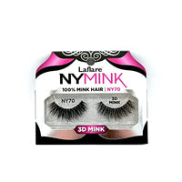 Thumbnail for Laflare NYMink 3D Mink Lashes – NY70 - Elevate Styles