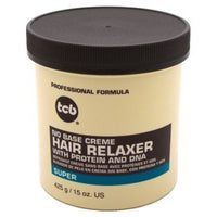 Thumbnail for TCB No Base Creme Hair Relaxer with Protein and DNA – Super – 15 oz. - Elevate Styles