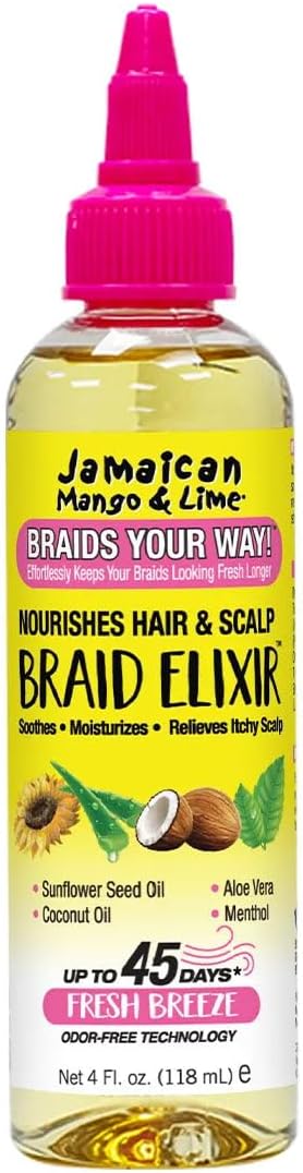 Jamaican Mango & Lime Braid Elixir 4oz - Elevate Styles