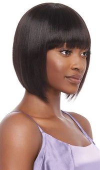 Thumbnail for MyTresses Purple Label 100% Human Hair Full Wig HH-Straight Bob 10