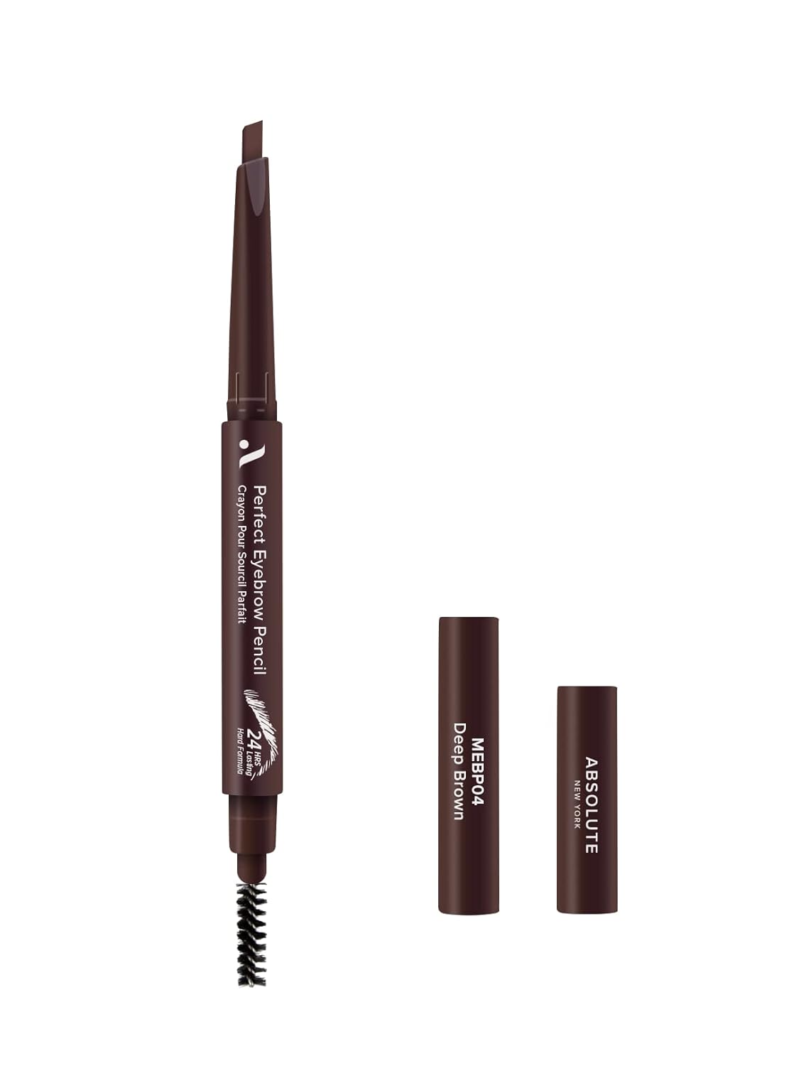 Absolute New York Perfect Eyebrow Pencil Deep Brown MEP04 - Elevate Styles