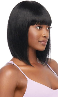 Thumbnail for MyTresses Purple Label 100% Human Hair Full Wig HH-Straight Bob 12