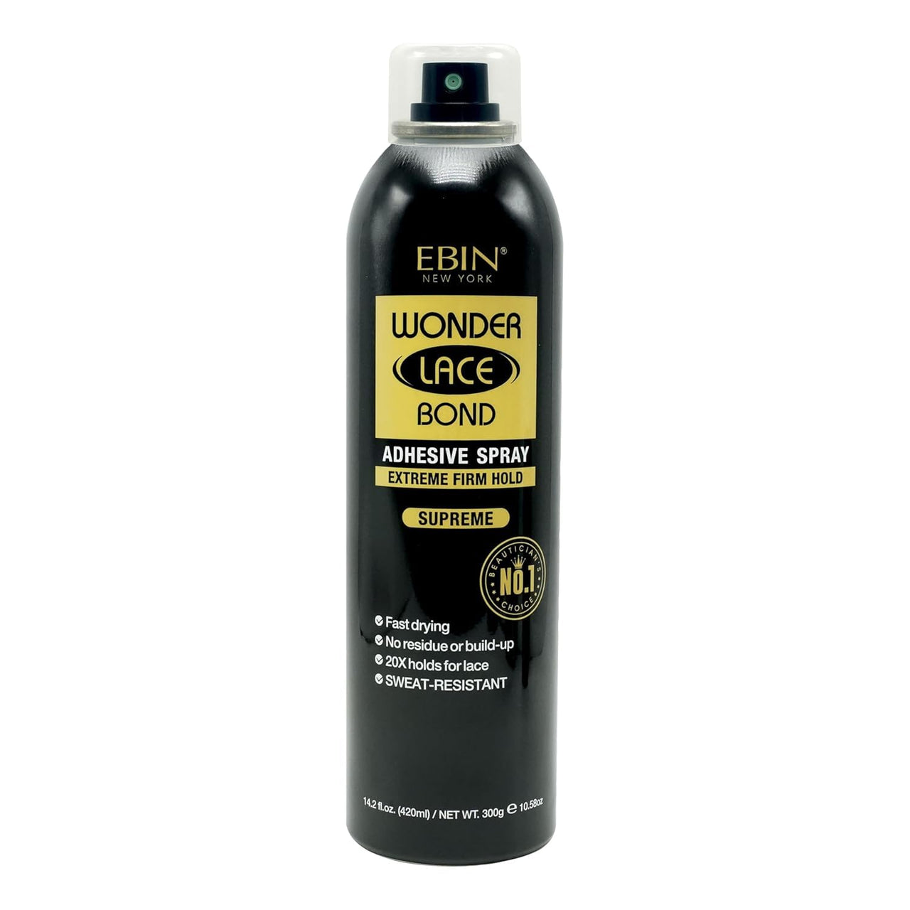 EBIN Wonder Lace Bond Adhesive Spray Extreme Firm Hold Supreme 14.2oz - Elevate Styles