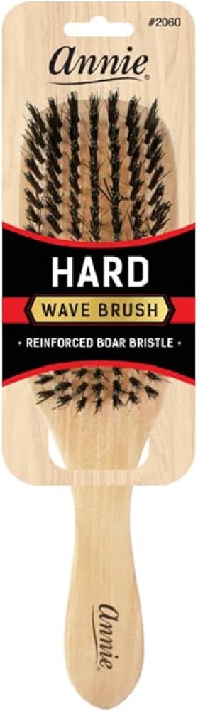 Annie Hard Wave Brush Reinforced Boar Bristle 2060 - Elevate Styles