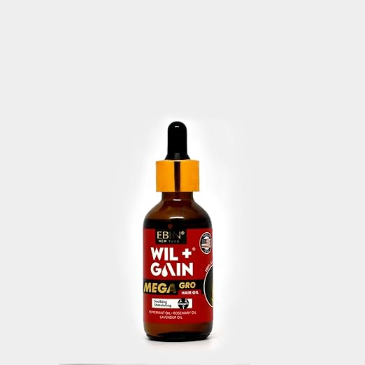 EBIN New York Wil+ Gain Mega Gro Hair Oil - Elevate Styles