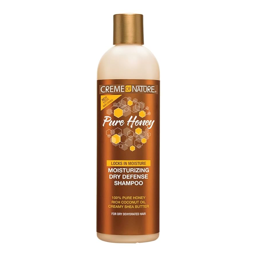 Creme of Nature Pure Honey Moisturizing Dry Defense Shampoo – 12 oz - Elevate Styles