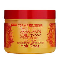 Thumbnail for Creme of Nature Argan Oil Hair Dress Day and Night Hair and Scalp Conditioner 4.7 Oz - Elevate Styles