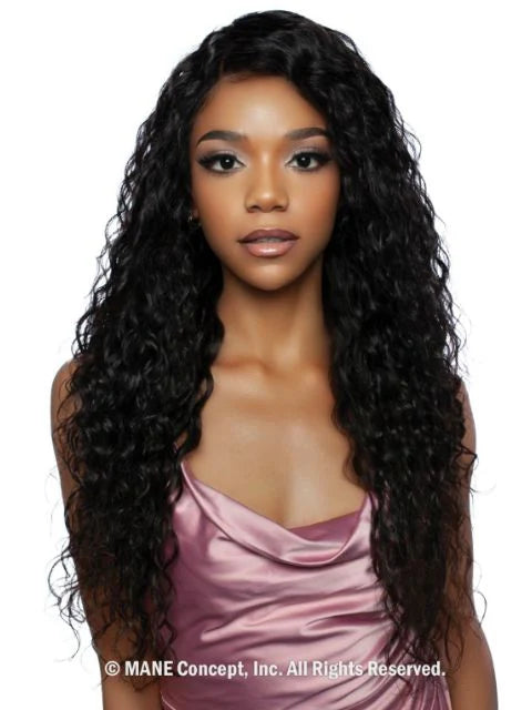 Mane Concept Trill 11A HD 13x4 Lace Front Wig Deep Wave 28" TRE2115 - Elevate Styles