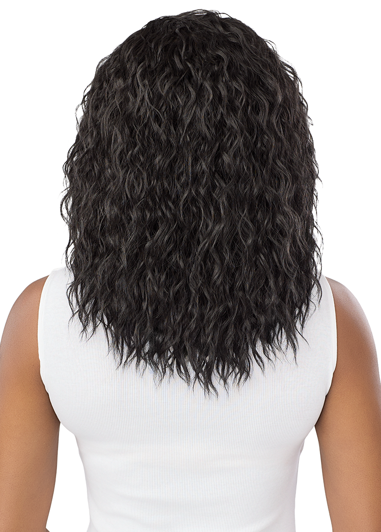 Outre Quick Weave Beach Curl 18 1B Back