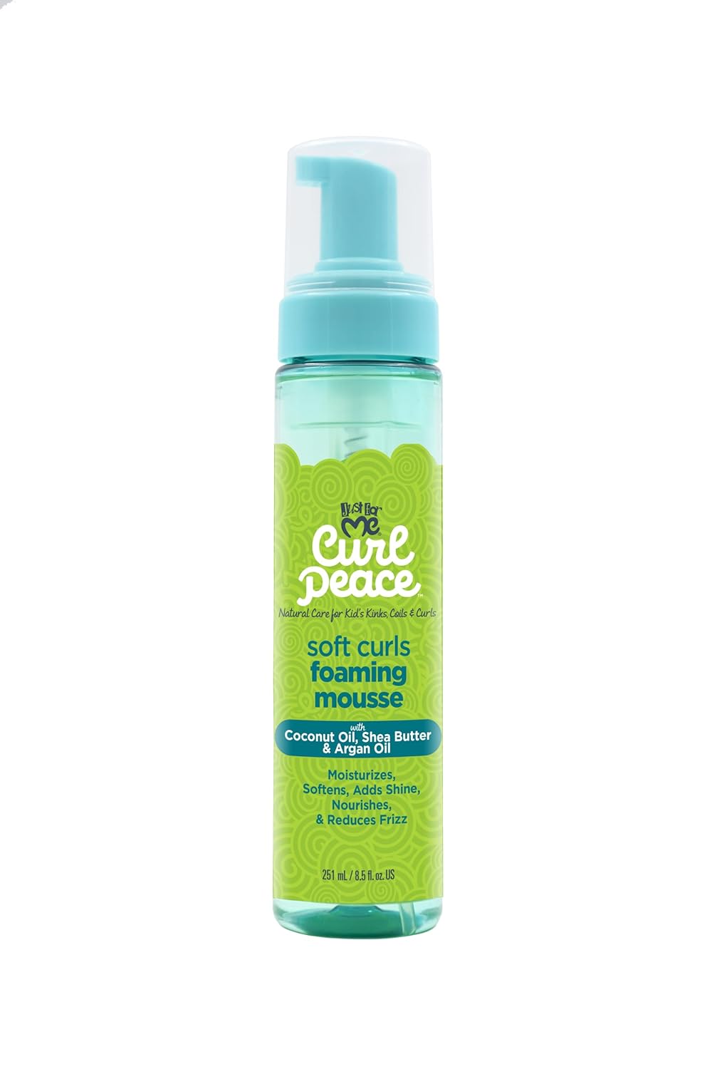 Just for Me Curl Peace Soft Curls Foaming Mousse – 8.5 oz - Elevate Styles