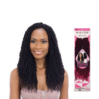 Thumbnail for Mayde Beauty Braid 2X Passion Twist 14 Natural Texture Crochet Hair - Elevate Styles