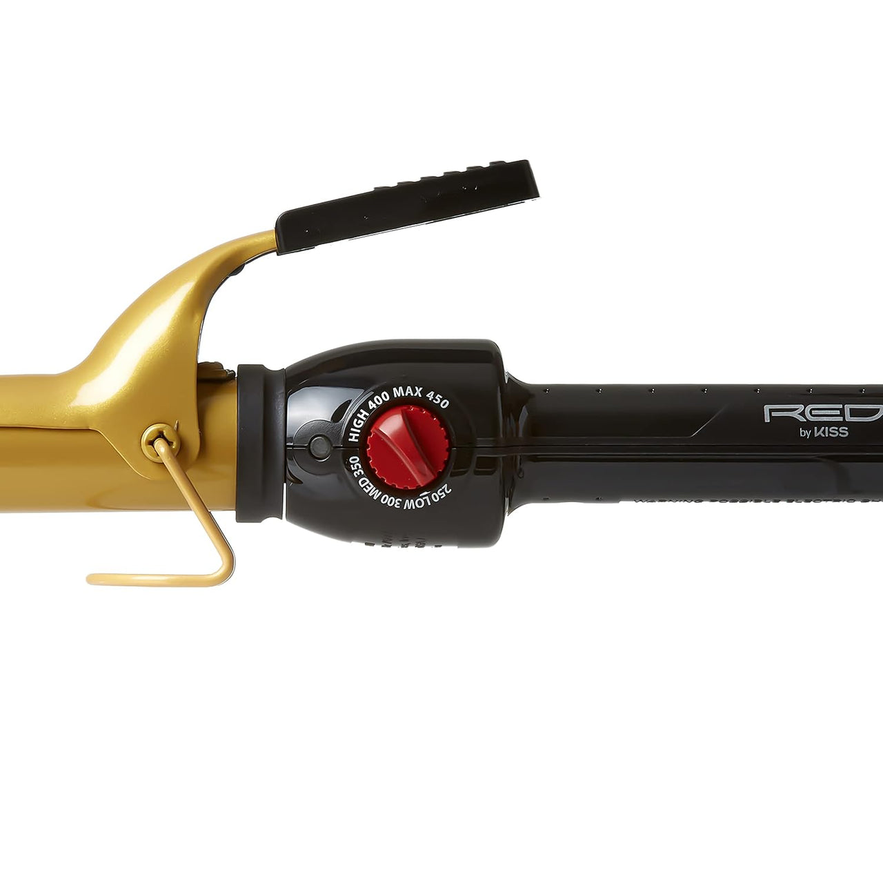 RED by Kiss Ceramic Tourmaline Curling Iron – 1" Barrel