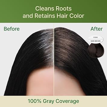 RED Color Change Shampoo Permanent Hair Color (Dark Brown)3pcs - Elevate Styles