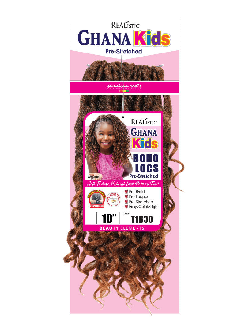 Ghana Kids Boho Locs 10" - Elevate Styles