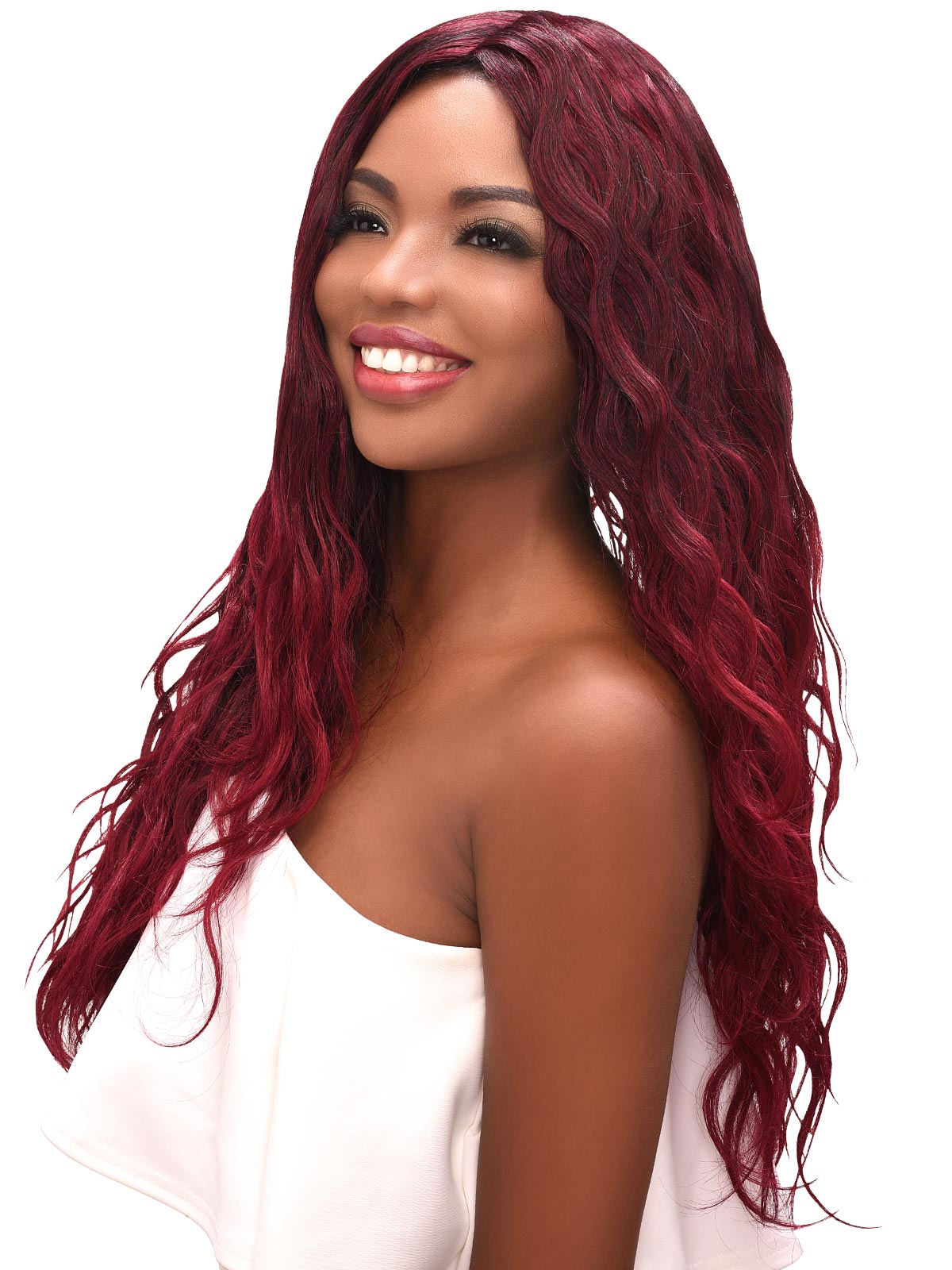 Realistic Coconut Body 18" 20" 22" with 4x4 Closure 1B - Elevate Styles