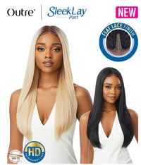 Thumbnail for Outre Synthetic Sleek Lay Part HD Transparent Lace Front Wig Chanelle - Elevate Styles