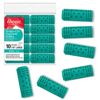 Thumbnail for Annie Snap-On Magnetic Rollers – Large 7/8
