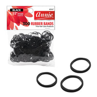 Thumbnail for Annie Rubber Bands Black 1/2 Inch 300 Count 3147 - Elevate Styles
