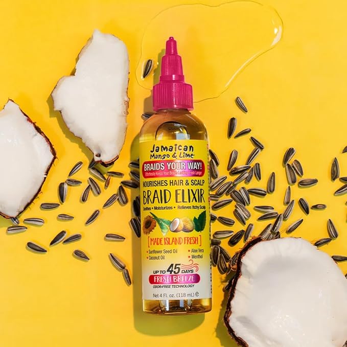 Jamaican Mango & Lime Braid Elixir 4oz - Elevate Styles