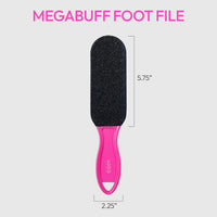 Thumbnail for KISS New York MegaBuff Foot File Double Sided Callus Remover FF25 - Elevate Styles