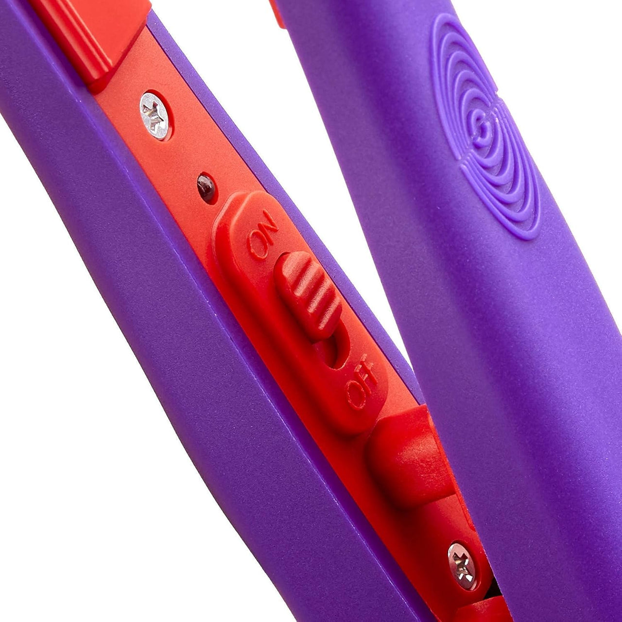 Hot Beauty Professional Ceramic Mini Flat Iron – 1/2" (Purple)