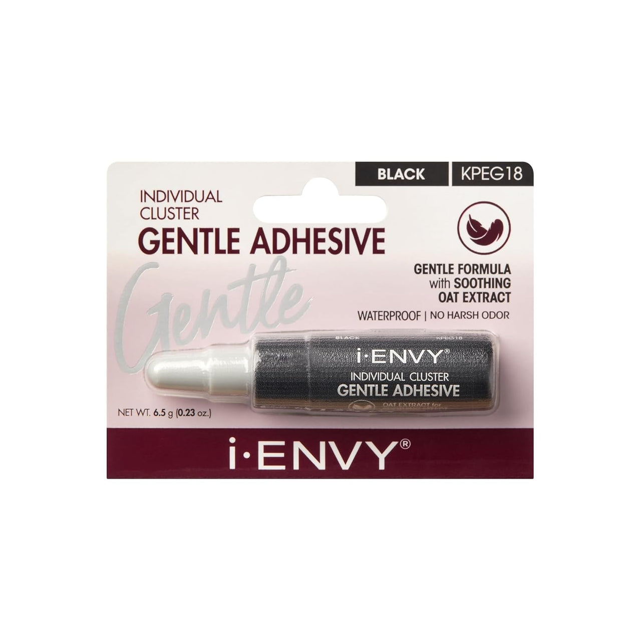 i Envy Individual Cluster Gentle Adhesive Black KPEG18 0.23 oz - Elevate Styles