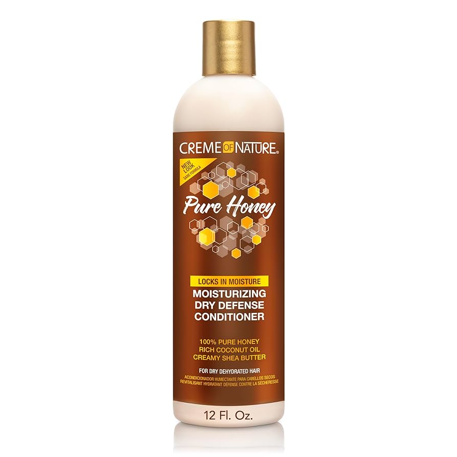 Creme of Nature Pure Honey Moisturizing Dry Defense Conditioner – 12 oz - Elevate Styles