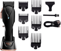 Thumbnail for Red Pro Cordless Clipper DLC Blade USB C Charging PCL02 - Elevate Styles