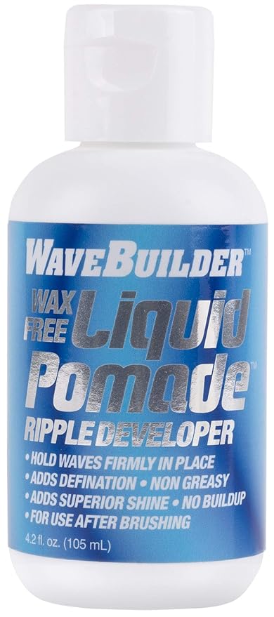WaveBuilder Wax Free Liquid Pomade Ripple Developer 4oz - Elevate Styles