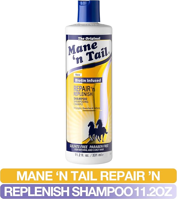 Mane 'n Tail Repair 'n Replenish Shampoo 11.2 fl. oz. - Elevate Styles