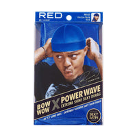 Thumbnail for Red by Kiss Power Wave Extreme Shine Silky Durag – Blue HD123 - Elevate Styles