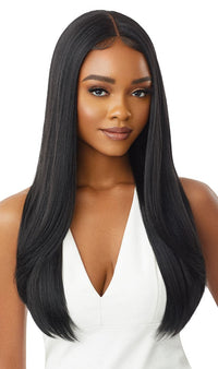 Thumbnail for Outre Synthetic Sleek Lay Part HD Transparent Lace Front Wig Chanelle - Elevate Styles