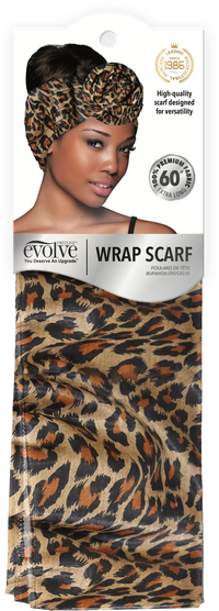 Thumbnail for Evolve Wrap Scarf Leopard Print 308 - Elevate Styles