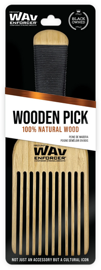 Thumbnail for WavEnforcer Wooden Hair Pick 486 - Elevate Styles