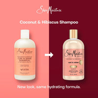 Thumbnail for SheaMoisture Coconut & Hibiscus Curl & Shine Shampoo 13 fl. oz. / 384 mL - Elevate Styles