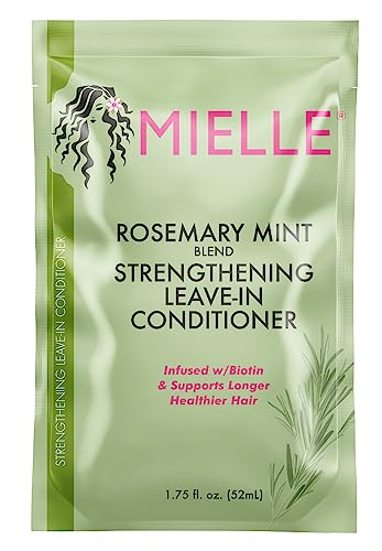 Mielle Rosemary Mint Strengthening Leave-In Conditioner – 1.75 fl oz (52 mL) - Elevate Styles
