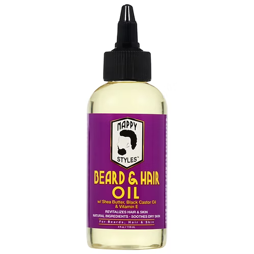 Nappy Styles Beard & Hair Oil 4oz - Elevate Styles