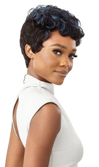 Thumbnail for Outre Premium Duby 100% Human Hair Clipper Cut Wig Raven - Elevate Styles