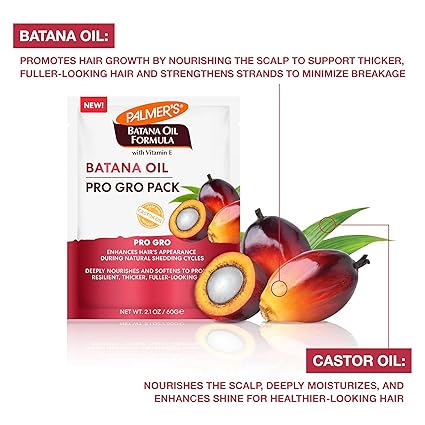 Palmer's Batana Oil Formula with Vitamin E Batana Oil Pro Gro Pack 2.1 oz.