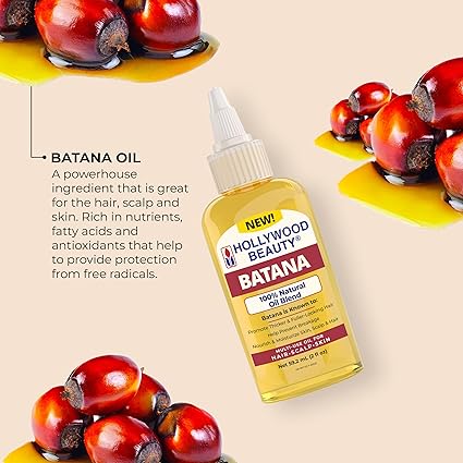 Hollywood Beauty Batana 100% Natural Oil Blend2 oz - Elevate Styles