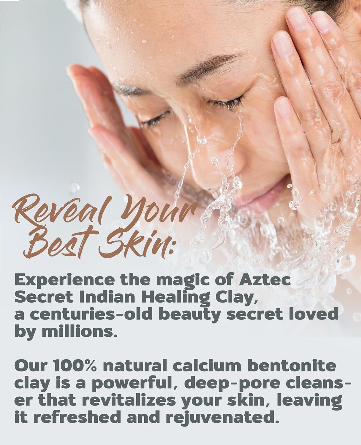 Aztec Secret Indian Healing Clay Version 2 Deep Pore Cleansing 16 oz - Elevate Styles