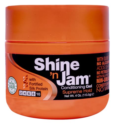 Shine 'n Jam Conditioning Gel - Supreme Hold, 4 oz - Elevate Styles