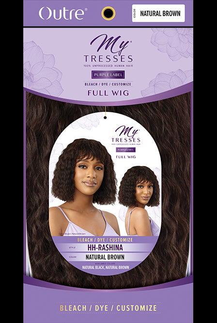 My Tresses Purple Label 7A Unprocessed Human Hair Wig Rashina - Elevate Styles