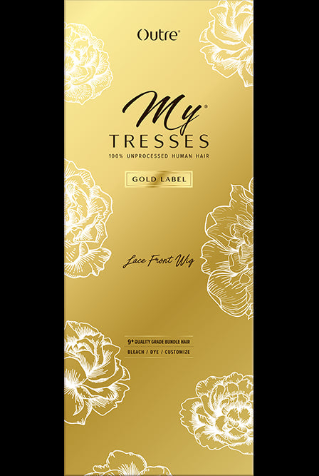 My Tresses Gold Unprocessed Human Hair Hand-Tied Lace Front Wig Haisley - Elevate Styles