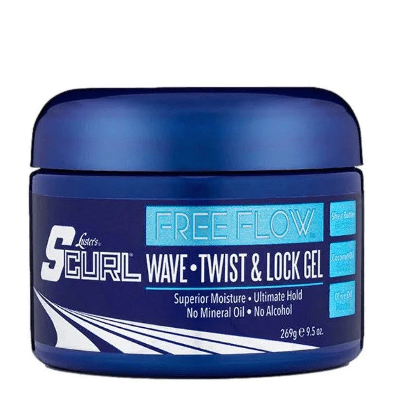 Luster's S-Curl Free Flow Wave, Twist & Lock Gel 9.5oz - Elevate Styles