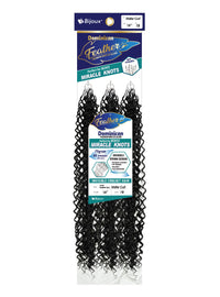 Thumbnail for Bijoux Dominican Feather Lite Miracle Knots Invisible Crochet Hair Water Curl 18 - Elevate Styles