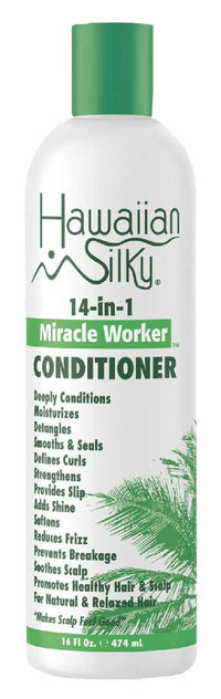 Thumbnail for Hawaiian Silky 14 in 1 Miracle Worker Conditioner 16 oz - Elevate Styles