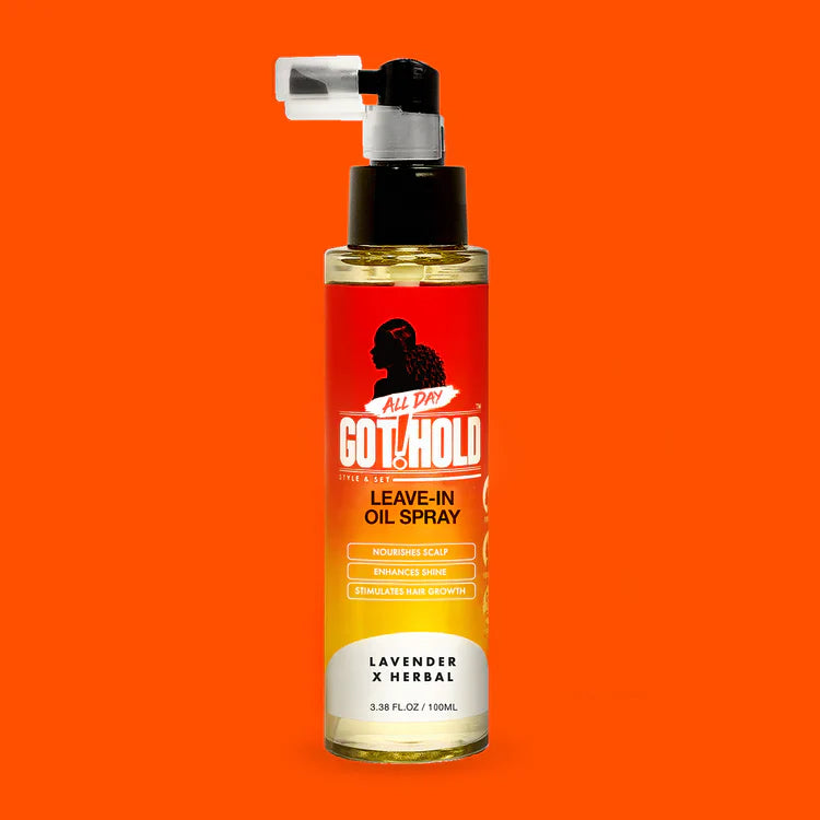 All Day Got Hold Leave In Oil Spray Lavender x Herbal 3.38 fl oz - Elevate Styles