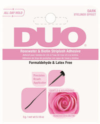 Thumbnail for DUO Rosewater And Biotin Striplash Adhesive Dark 0.18 oz - Elevate Styles